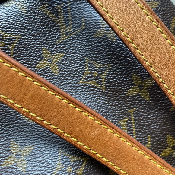 Louis Vuitton Montsouris Backpack MM Brown Canvas Vintage! - Picture 6 of 13